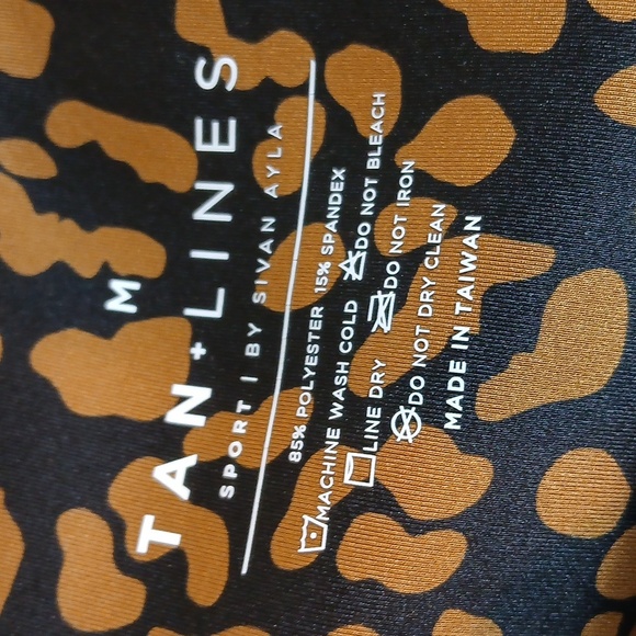 Tan + Lines by Sivan Ayla  Temescal Cheetah Leggings size medium - Picture 5 of 9